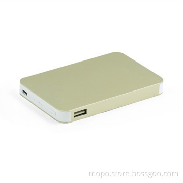 Hot selling slim aluminium alloy battery charger for mobile phone